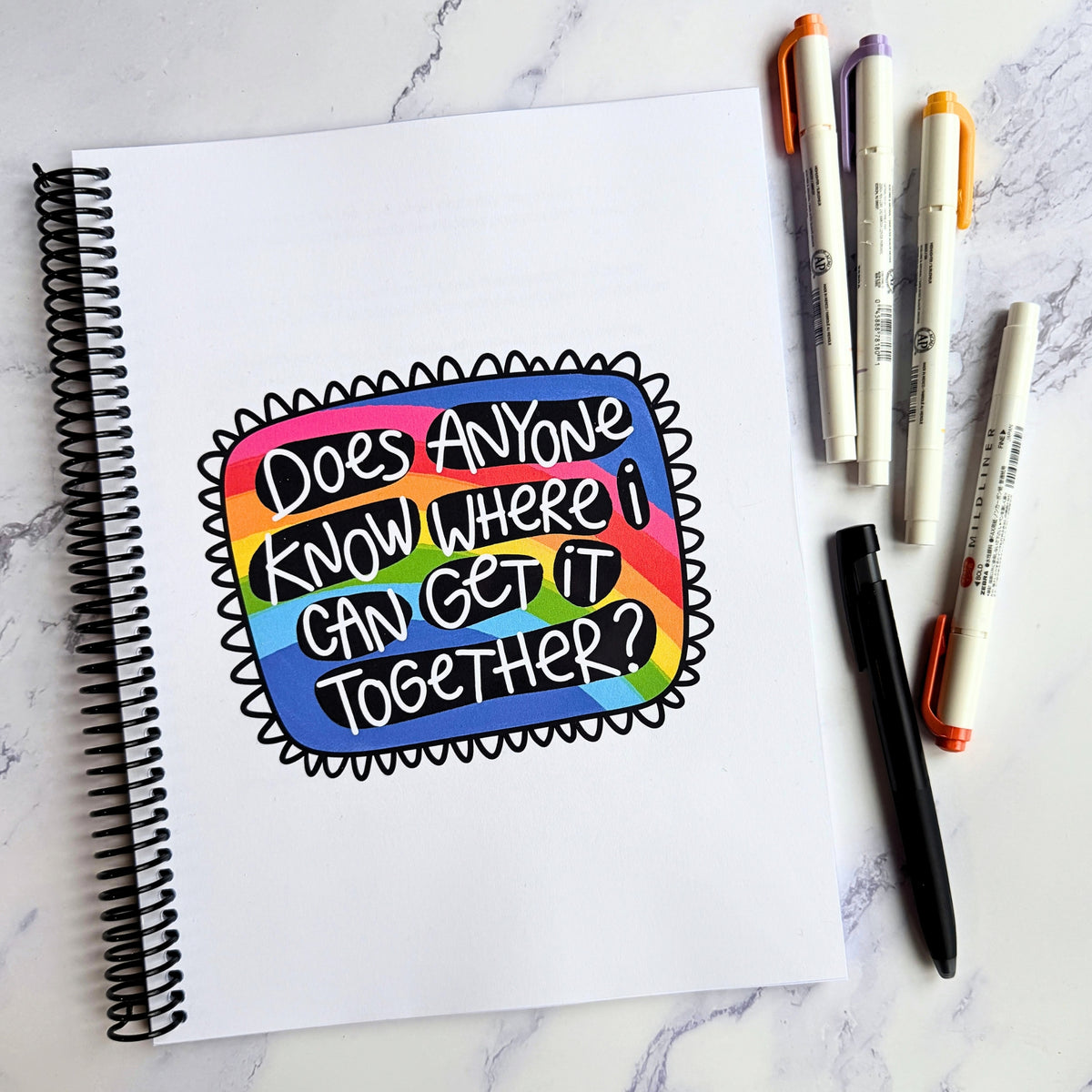 Brain Dump Journal + Planner