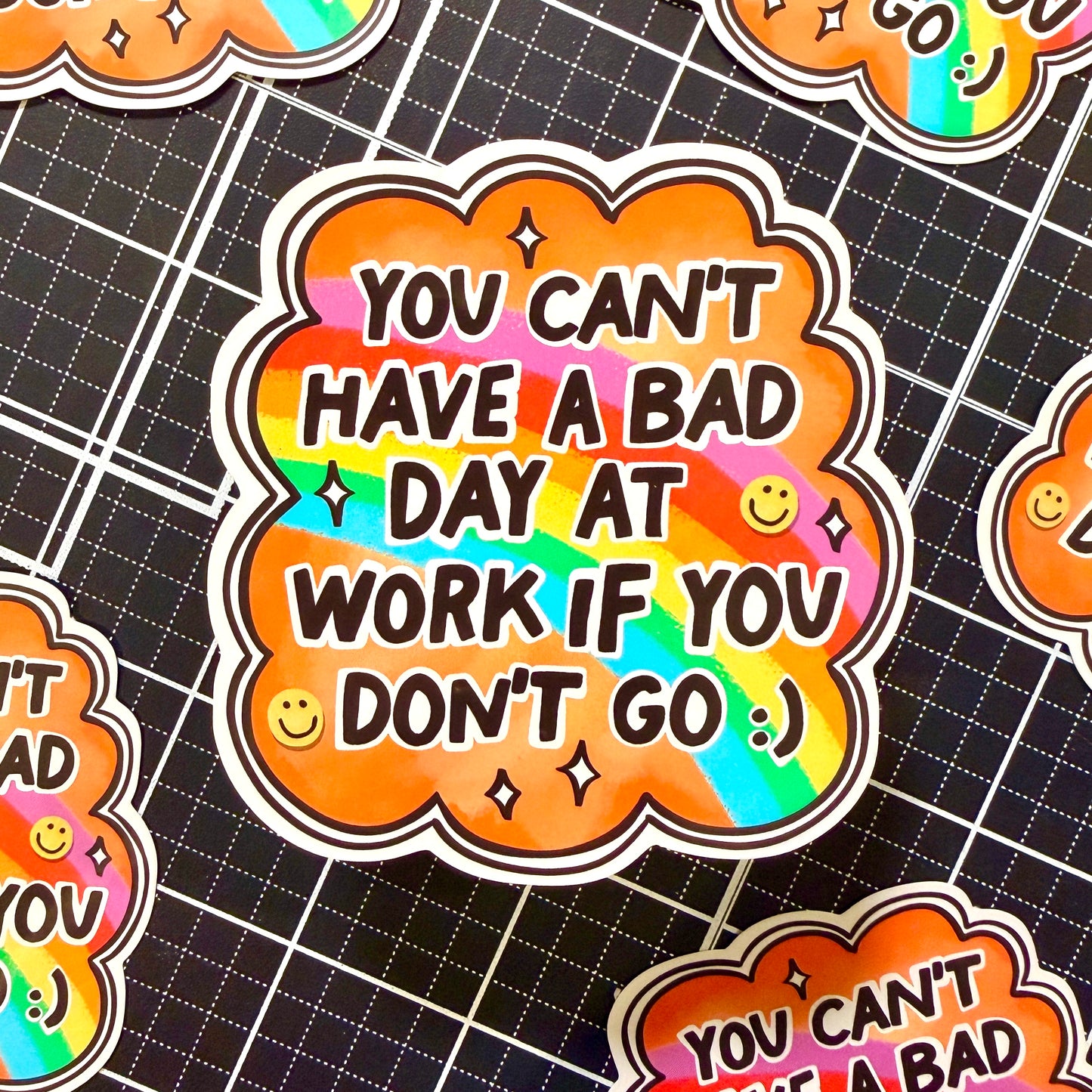 Bad Day at Work Sticker