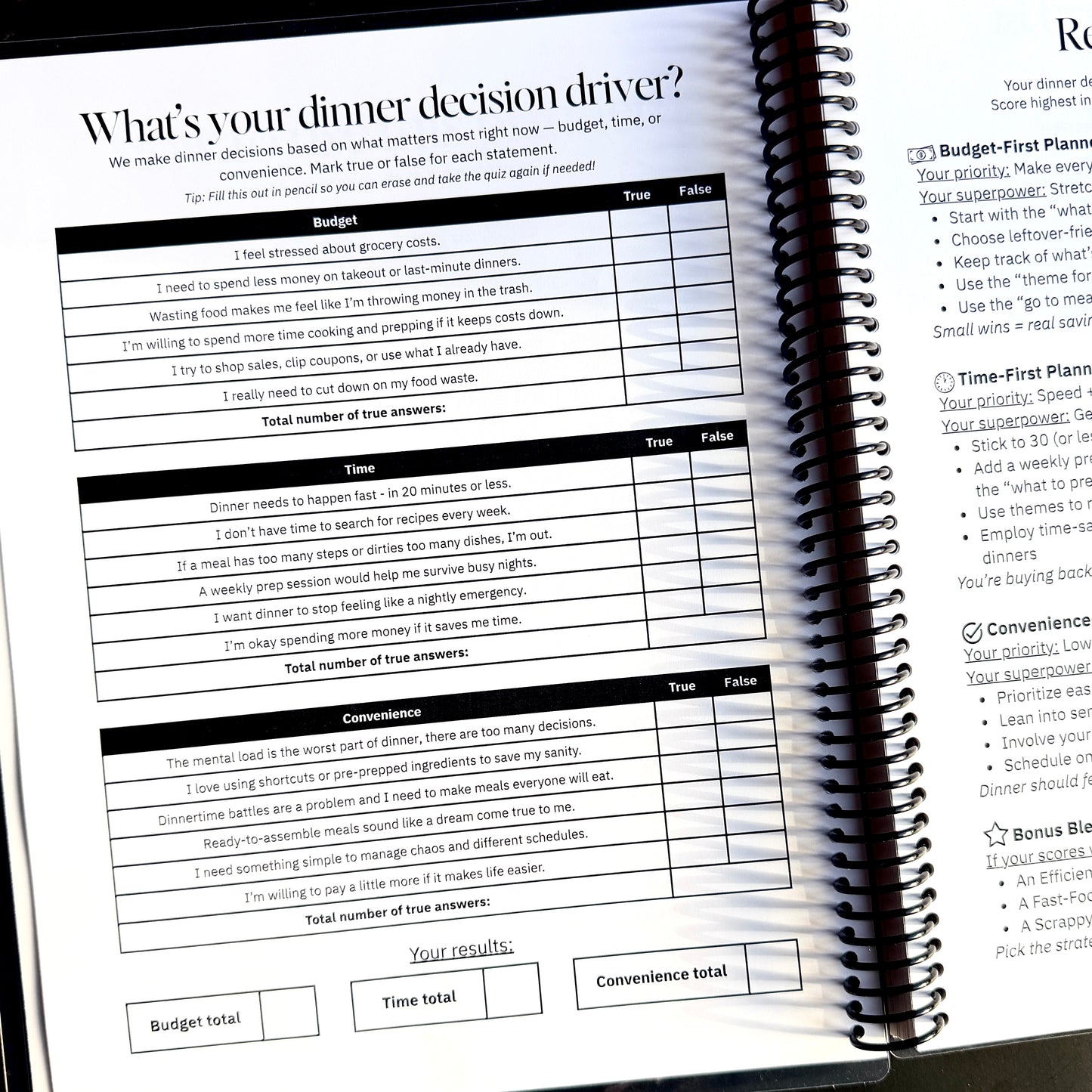 "Purple (Rain)bows" Dinner: Done Meal Planner