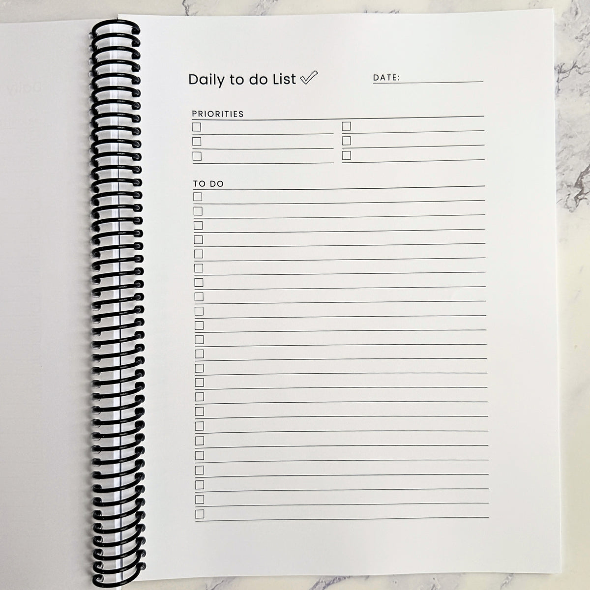 Brain Dump Journal + Planner