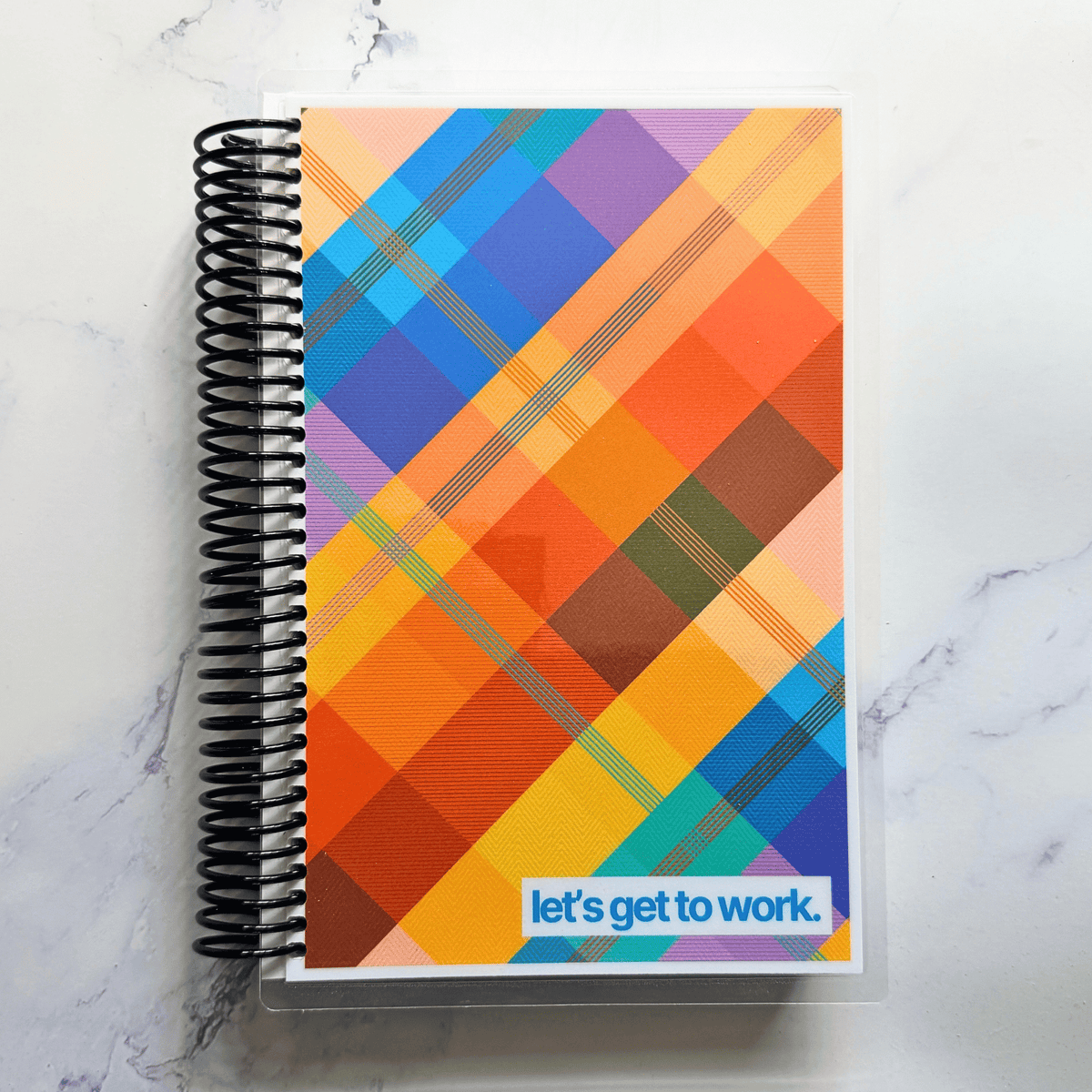 PREORDER: Colorful Plaid Day Planner (Ships 10/9/26)