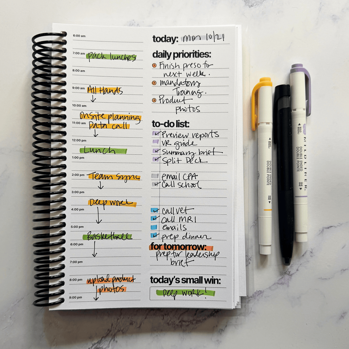 PREORDER: Strawberry Rainbows Day Planner (Ships 10/9/26)