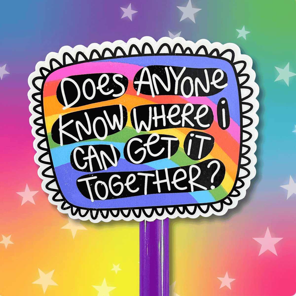 Does Anyone Know Where I Can Get it Together Sticker